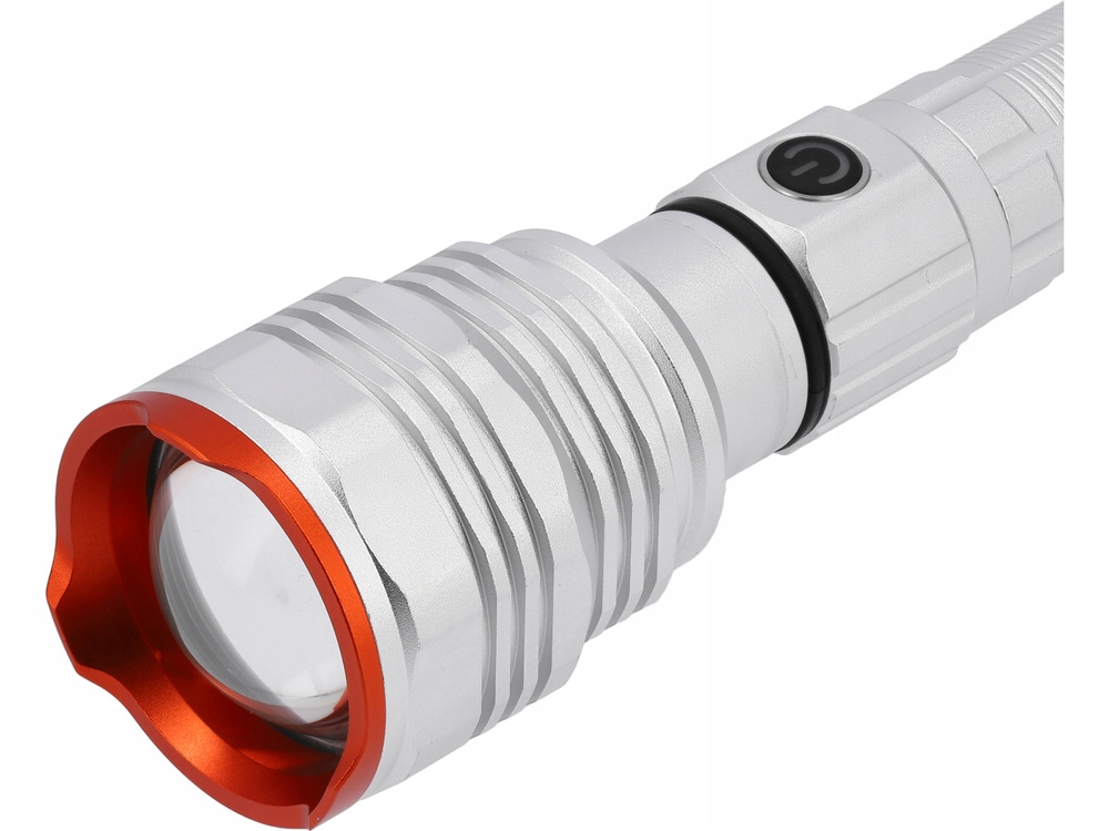 LATARKA KLASYCZNA AKUMULATOROWA 50W 4500LM 4-TRYBY LED ALUMINIUM 88556