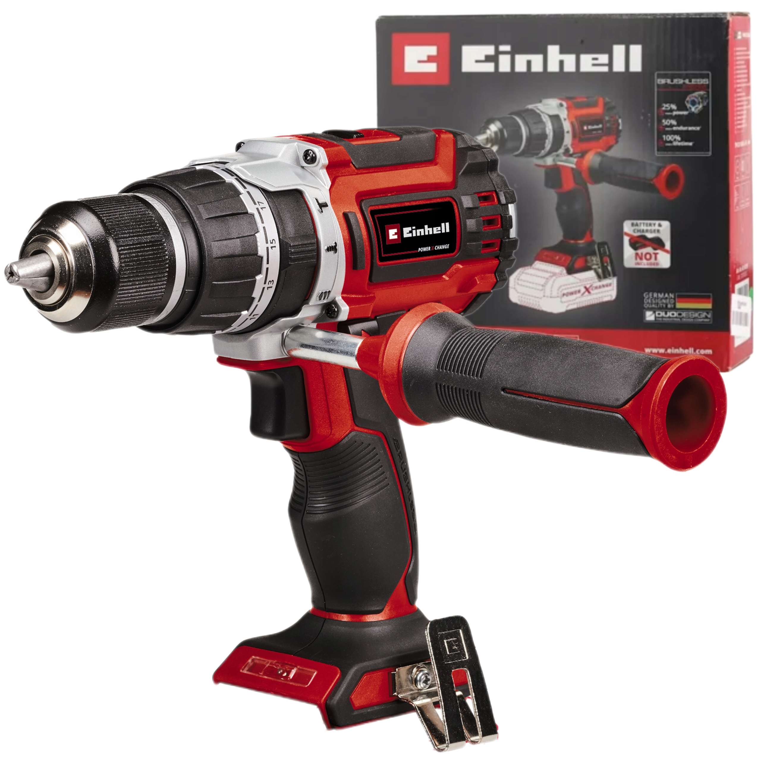 EINHELL WIERTARKO-WKRĘTARKA UDAR AKUMULATOROWA 18V BEZSZCZOT TP-CD 18/60