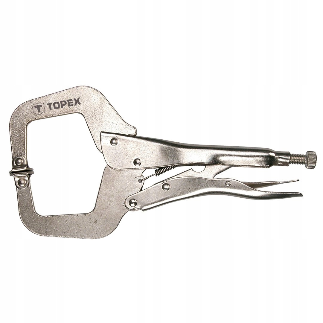TOPEX SZCZYPCE ZACISKOWE SPAWALNICZE TYP C 280MM ZAKRES 0-40MM 32D459