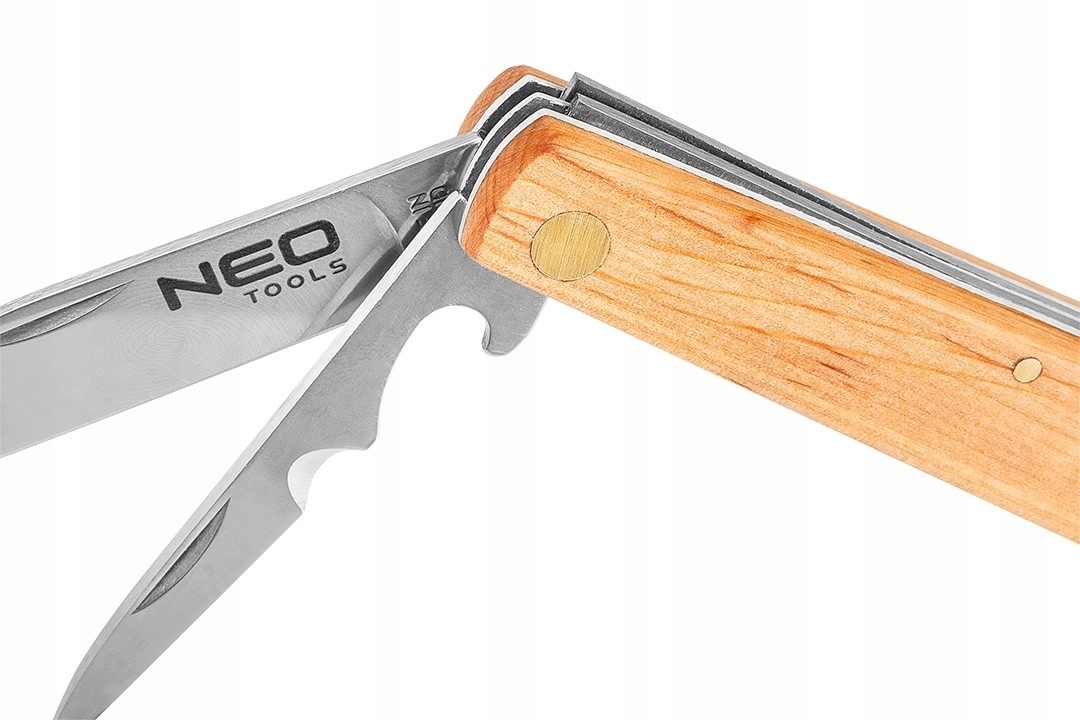 NEO NÓŻ SCYZORYK SKŁADANY MONTERSKI ZE SZPIKULCEM