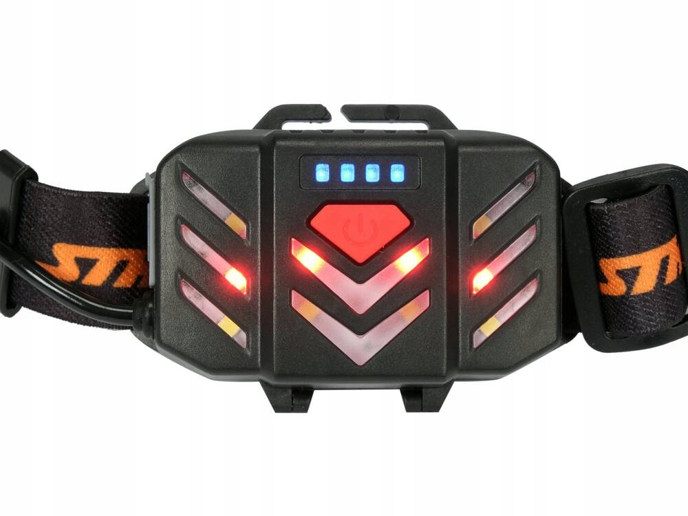 LATARKA CZOŁOWA 320LM, 5 TRYBÓW, LI-PO 3.7V 1200MAH CZOŁÓWKA PASEK 88681