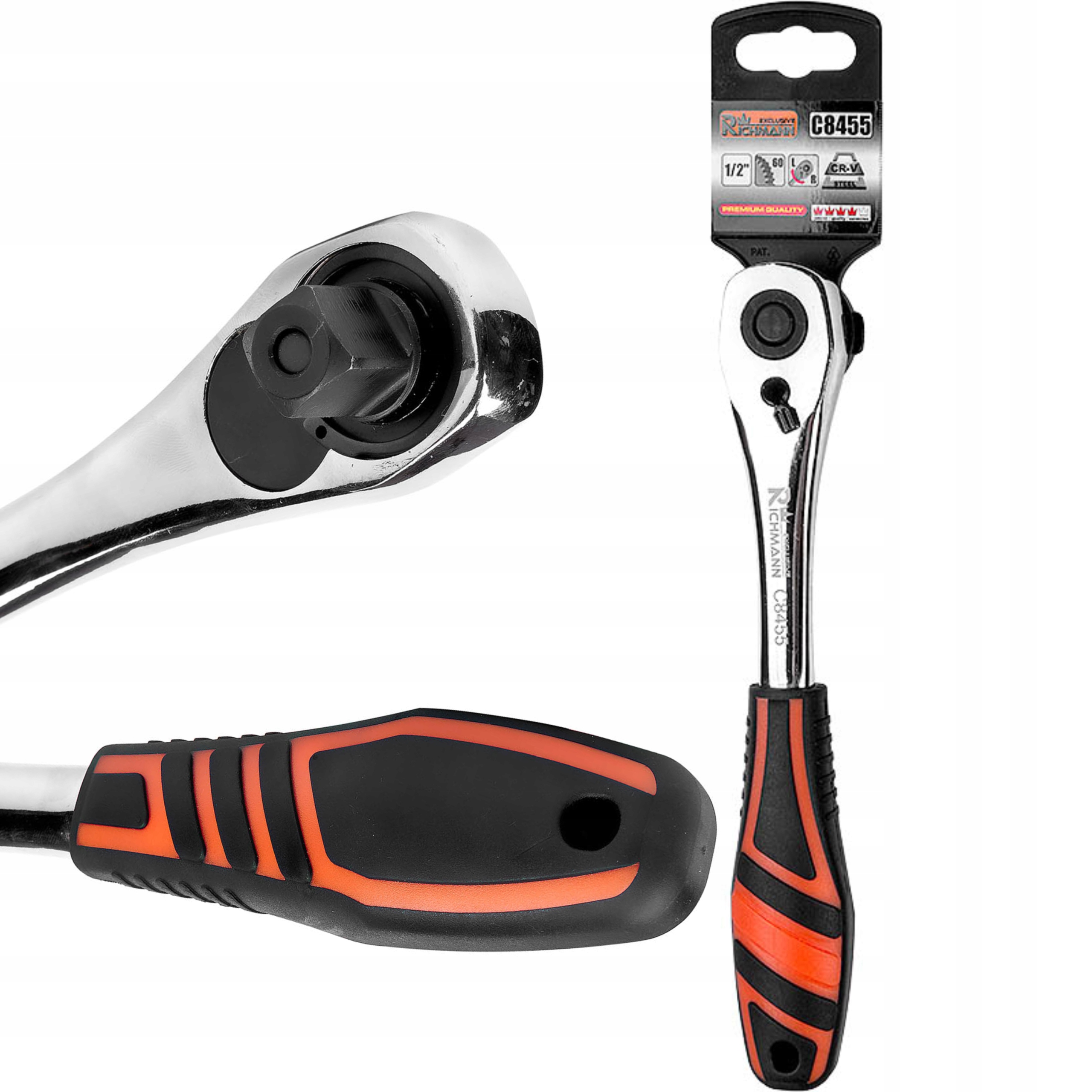 KLUCZ GRZECHOTKA 1/2 60 ZĘBÓW CORONA EXCLUSIVE