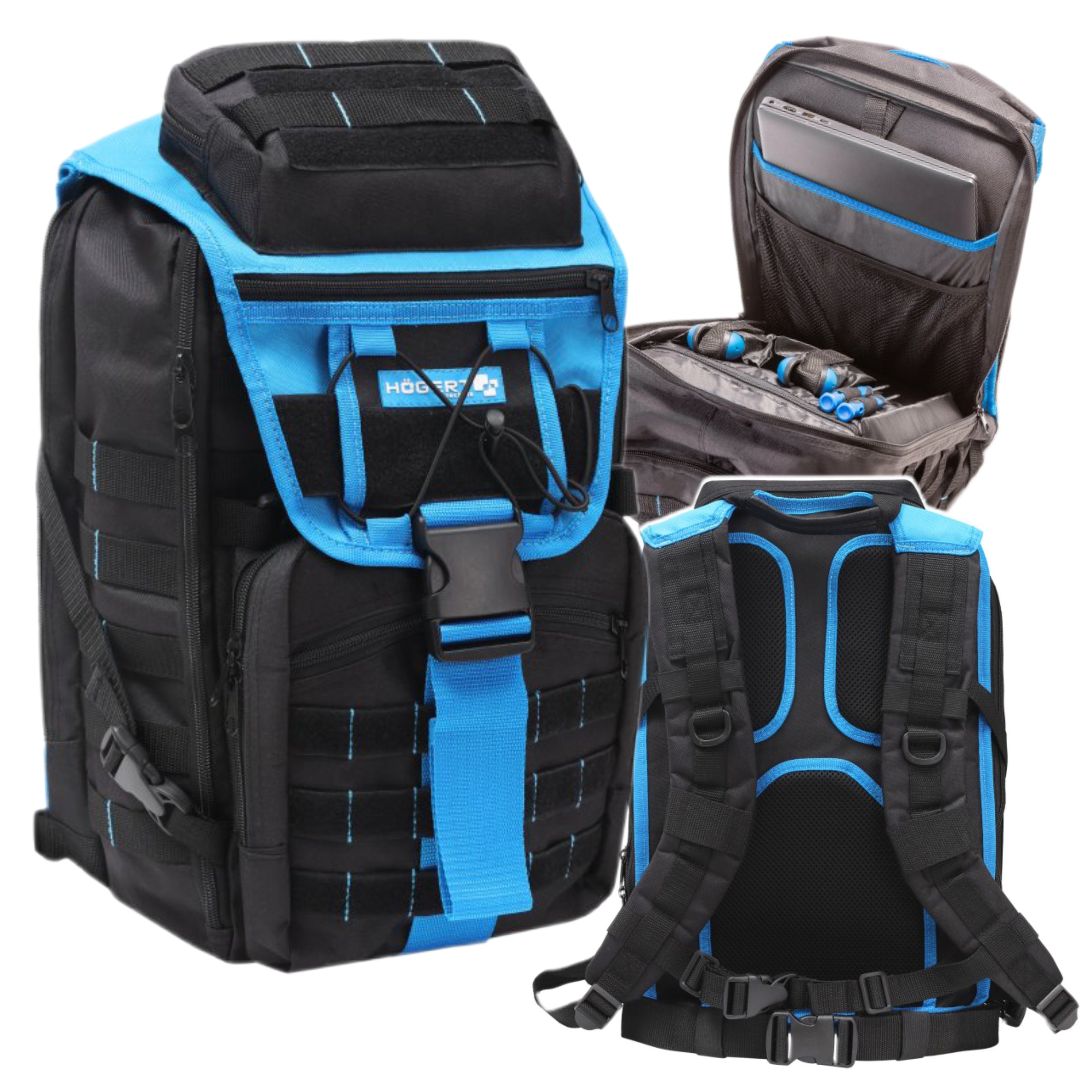 HOEGERT PLECAK NARZĘDZIOWY MONTERSKI NA NARZĘDZIA TORBA ROBOCZA HT7G220