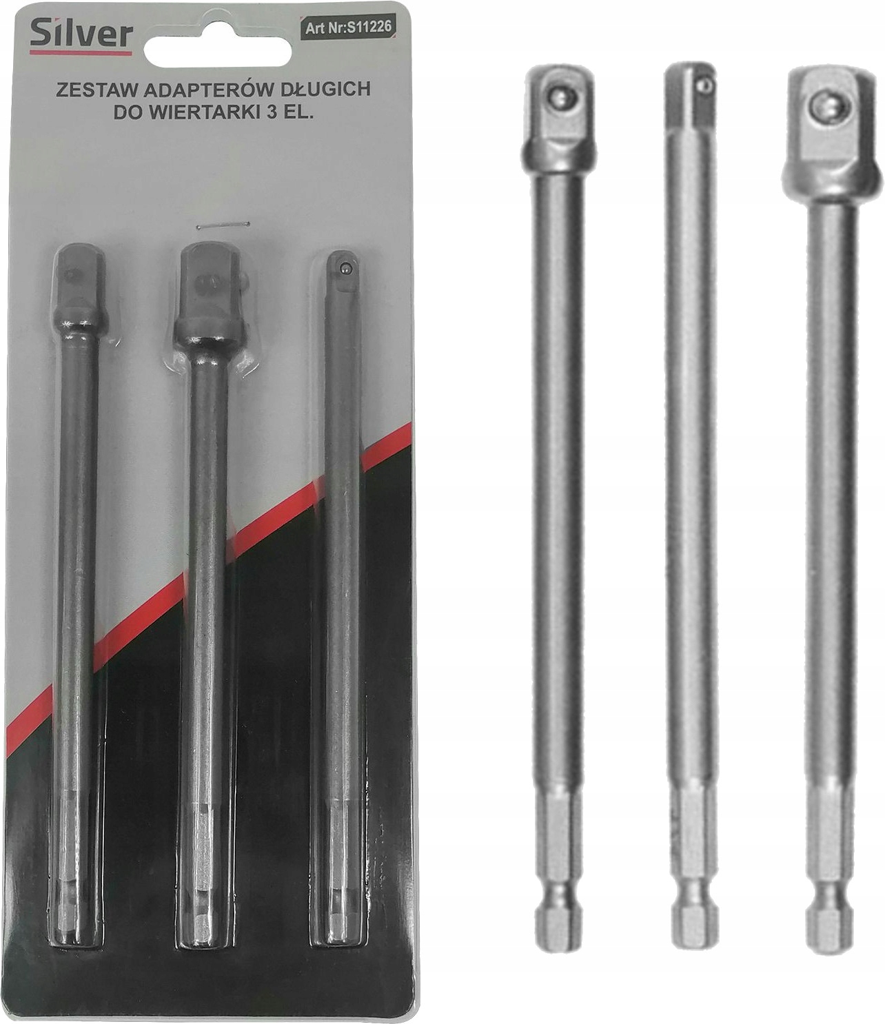 REDUKCJE ADAPTERY NASADKI DO WKRĘTARKI 1/4 3/8 1/2