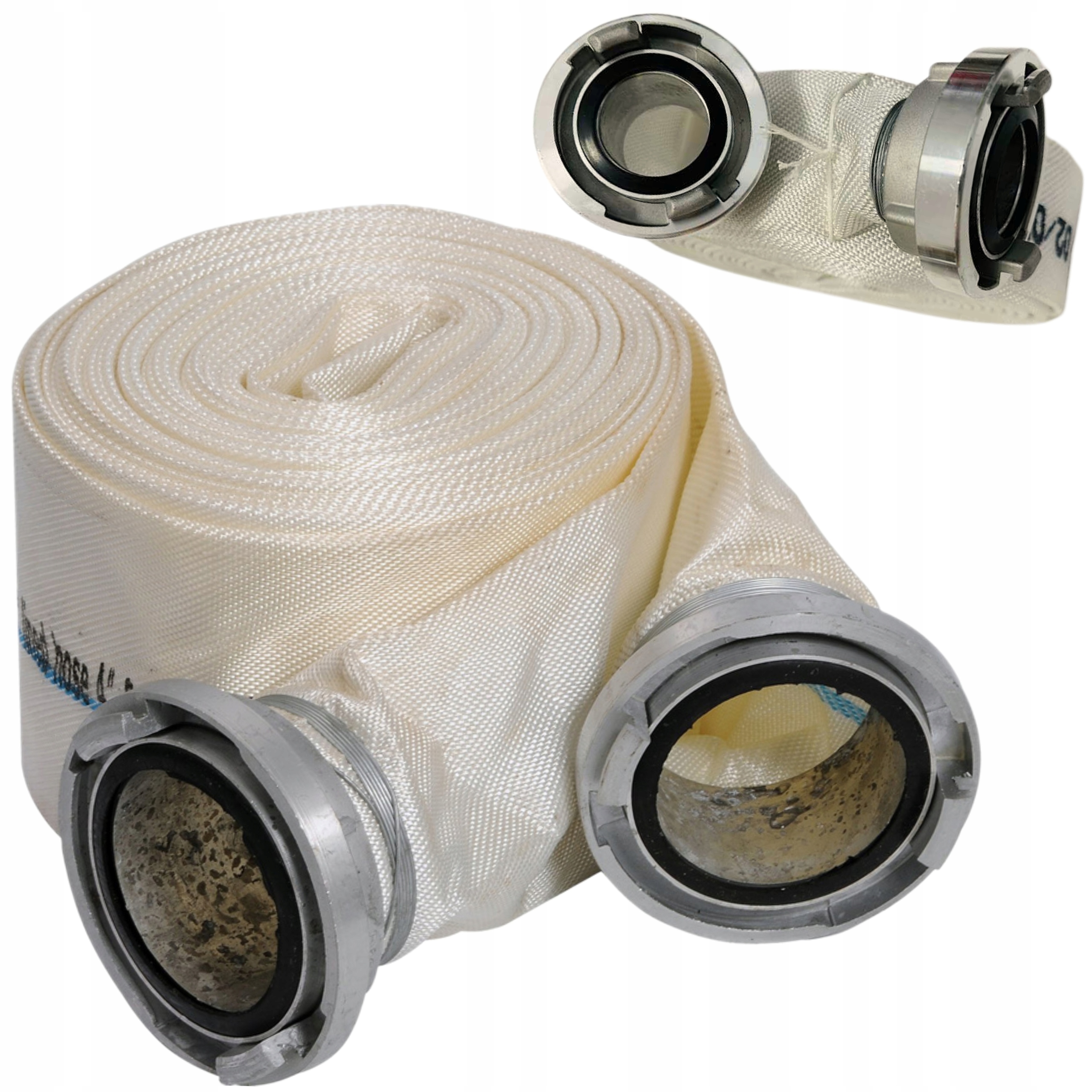 WĄŻ TŁOCZNY DO MOTOPOMP Z KOŃCÓWKĄ 2" 20 M ODPORNY ELASTYCZNY FLO 79977