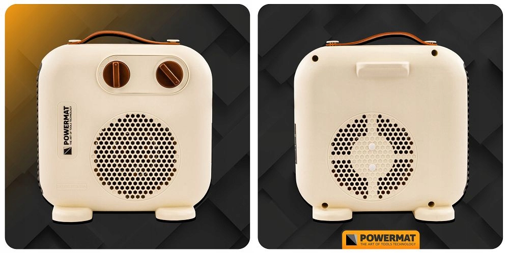 GRZEJNIK TERMOWENTYLATOR ELEKTRYCZNY FARELKA PIONOWY POZIOMY TERMOSTAT 2 kW