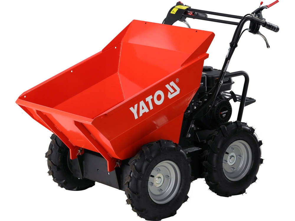 YATO SPALINOWE WOZIDŁO WYWROTKA TACZKA 300 KG 5.6 KM NAPĘD 4X4 YT-86115