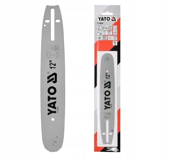 YATO PROWADNICA ŁAŃCUCHA DO PILAREK ŁAŃCUCHOWYCH 12" .325U YT-84928