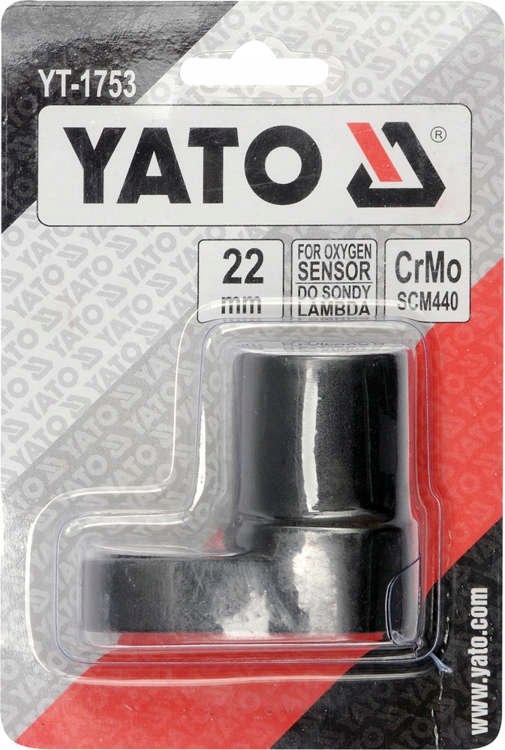 YATO NASADKA NASADKI KLUCZ DO SONDY LAMBDA 22MM ZE STALI CRMO YT-1753