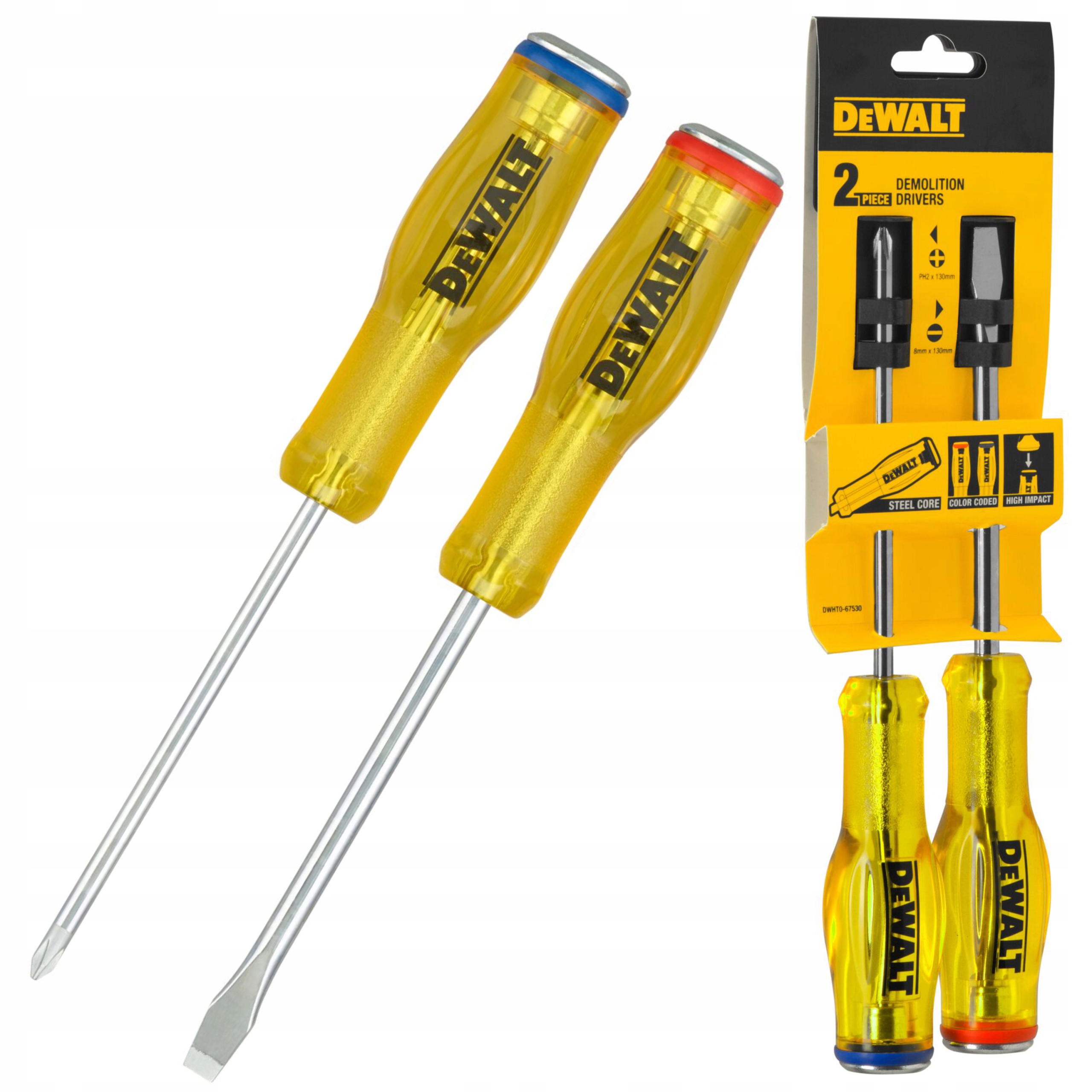 DEWALT DWHT0-67530 ZESTAW WKRĘTAKÓW DO POBIJANIA