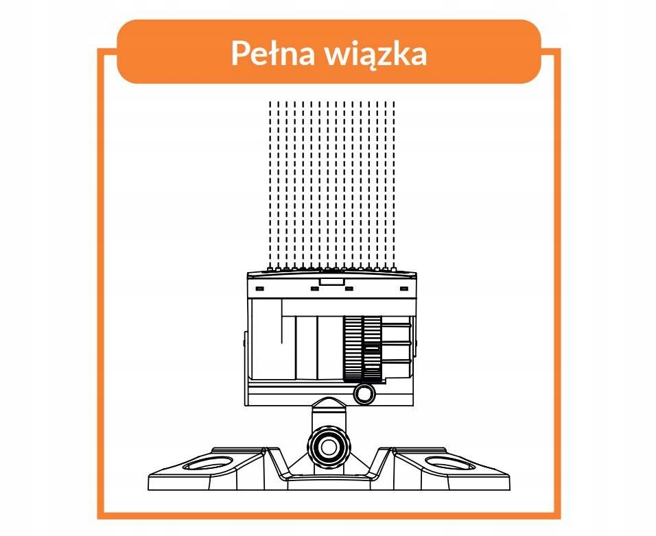 SCHMITH ZRASZACZ OGRODOWY WAHADŁOWY 16 DYSZ