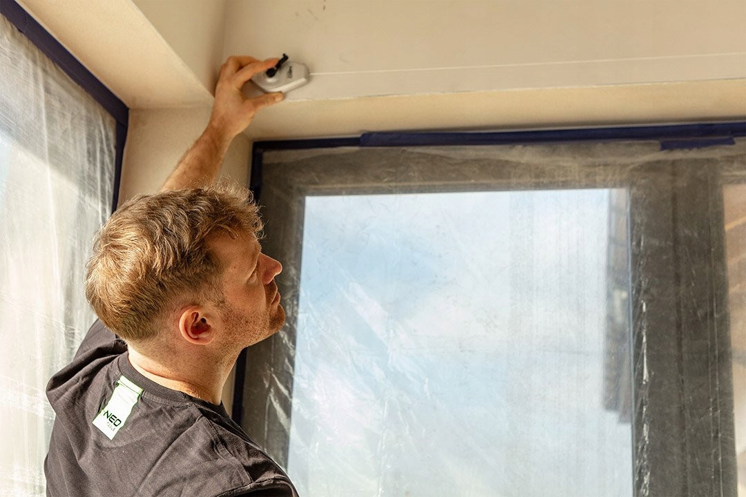 NEO SZNUREK TRASERSKI MURARSKI TRASOWANIE 1:1 30M OBUDOWA ALUMINIOWA 49-950