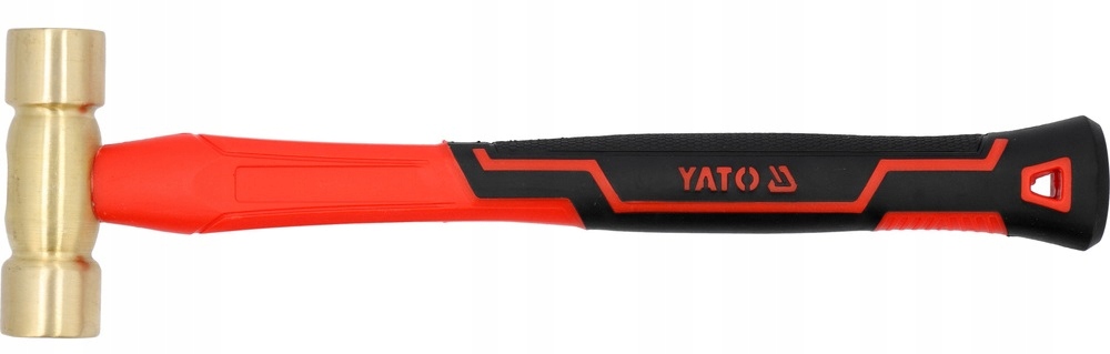 YATO MŁOTEK MIEDZIANY 500G Z TRZONKIEM Z WŁÓKNA SZKLANEGO YT-45292
