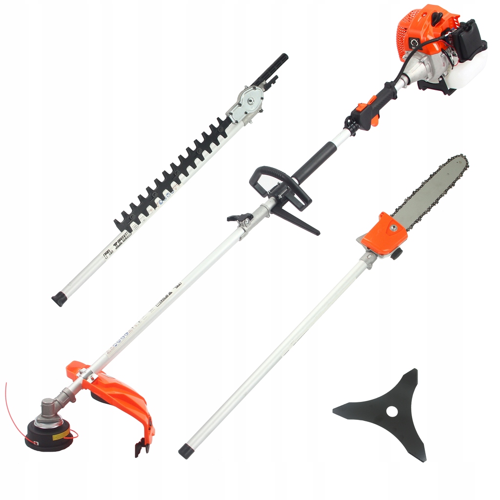 KOSA SPALINOWA DEMON 4w1 2,2kW+ PIŁA+ NOŻYCE+ TRÓJZĄB DEMON M83108A