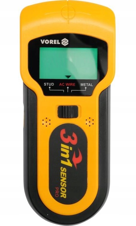 VOREL WYKRYWACZ METALU BELEK DREWNA DETEKTOR PRZEWODÓW 3W1 81785