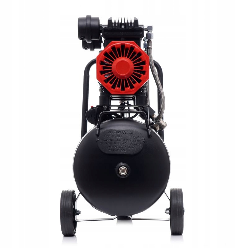 KOMPRESOR BEZOLEJOWY SPRĘŻARKA 24L 1390W 8 BAR 2800rpm CICHY + ZESTAW 6w1