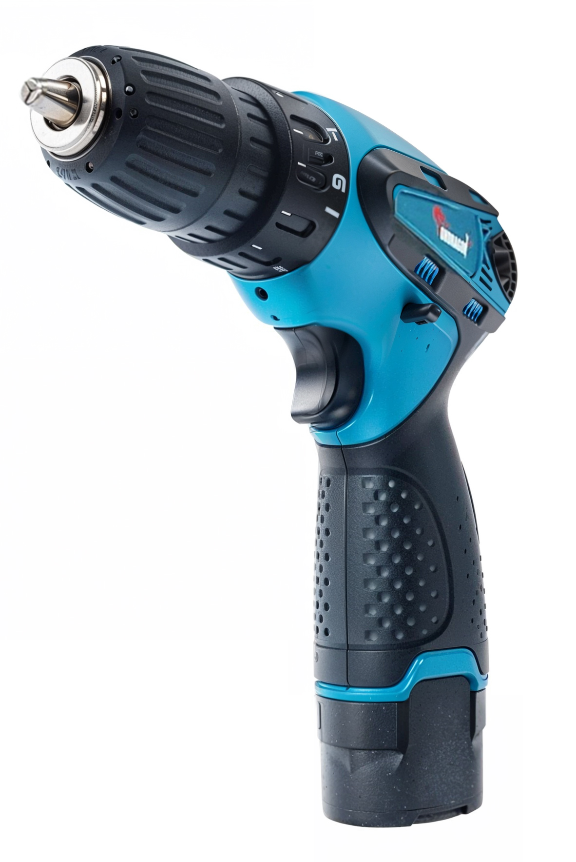 WKRĘTARKA WIERTARKA AKUMULATOROWA 2xAKU NASADKI BITY LED WALIZKA ZESTAW 21V