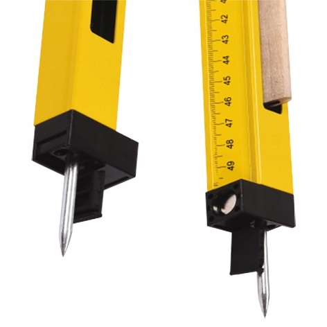 KĄTOMIERZ KĄTOWNIK BUDOWLANY ALUMINIOWY POZIOMICA CYRKIEL 3w1 VOREL 18790