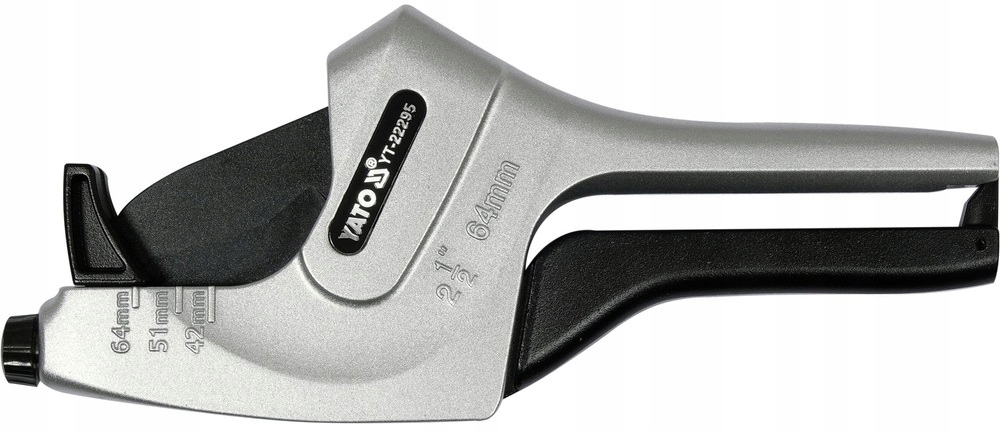 YATO OBCINAK NOŻYCE STALOWE OSTRZA DO RUR PCV PP PE PU PESZLI 64MM YT-22295