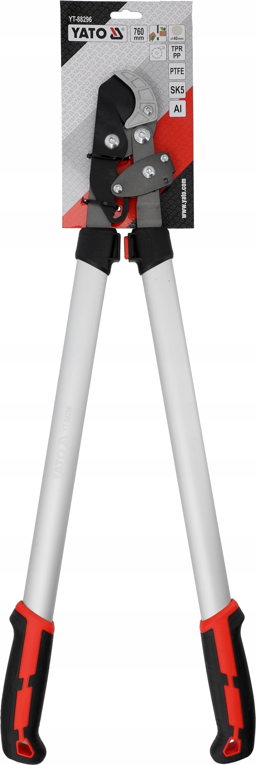 YATO SEKATOR OGRODOWY RĘCZNY KOWADEŁKOWY Z GRZECHOTKĄ DO GAŁĘZI 760mm