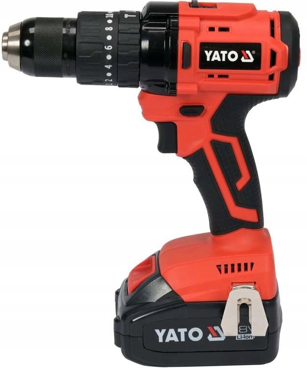 YATO KOMPLET WKRĘTARKA UDAROWA 18V 2x3Ah BEZSZCZOTKOWA WALIZKA YT-82791