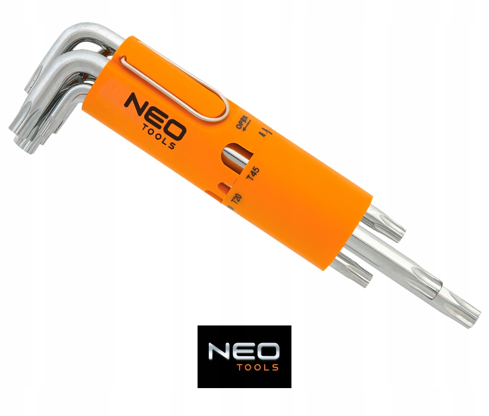 09-514 KLUCZE TORX DŁUGIE T10-T50 8el NEO TOOLS