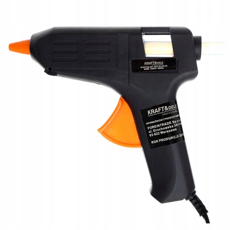 Pistolet do Kleju na Gorąco Kraft&Dele 7 Wkładów 20W 70 °C