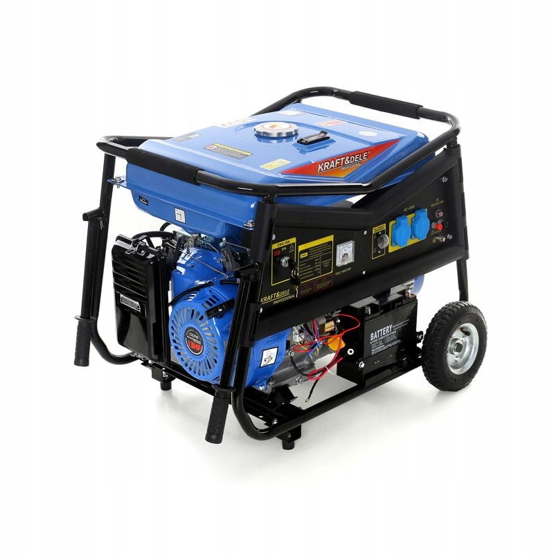 AGREGAT PRĄDOTWÓRCZY GENERATOR PRĄDU 5000W 7KM KD145 JEDNOFAZOWY PRZENOŚNY