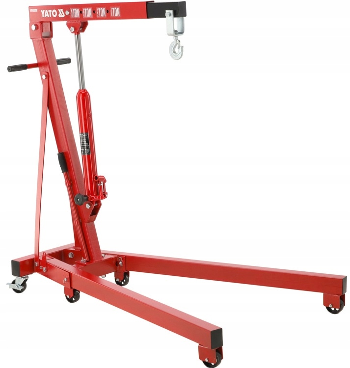 YATO ŻURAW WARSZTATOWY 1000KG, ZAKRES PODNOSZENIA 25-2100MM YT-55556
