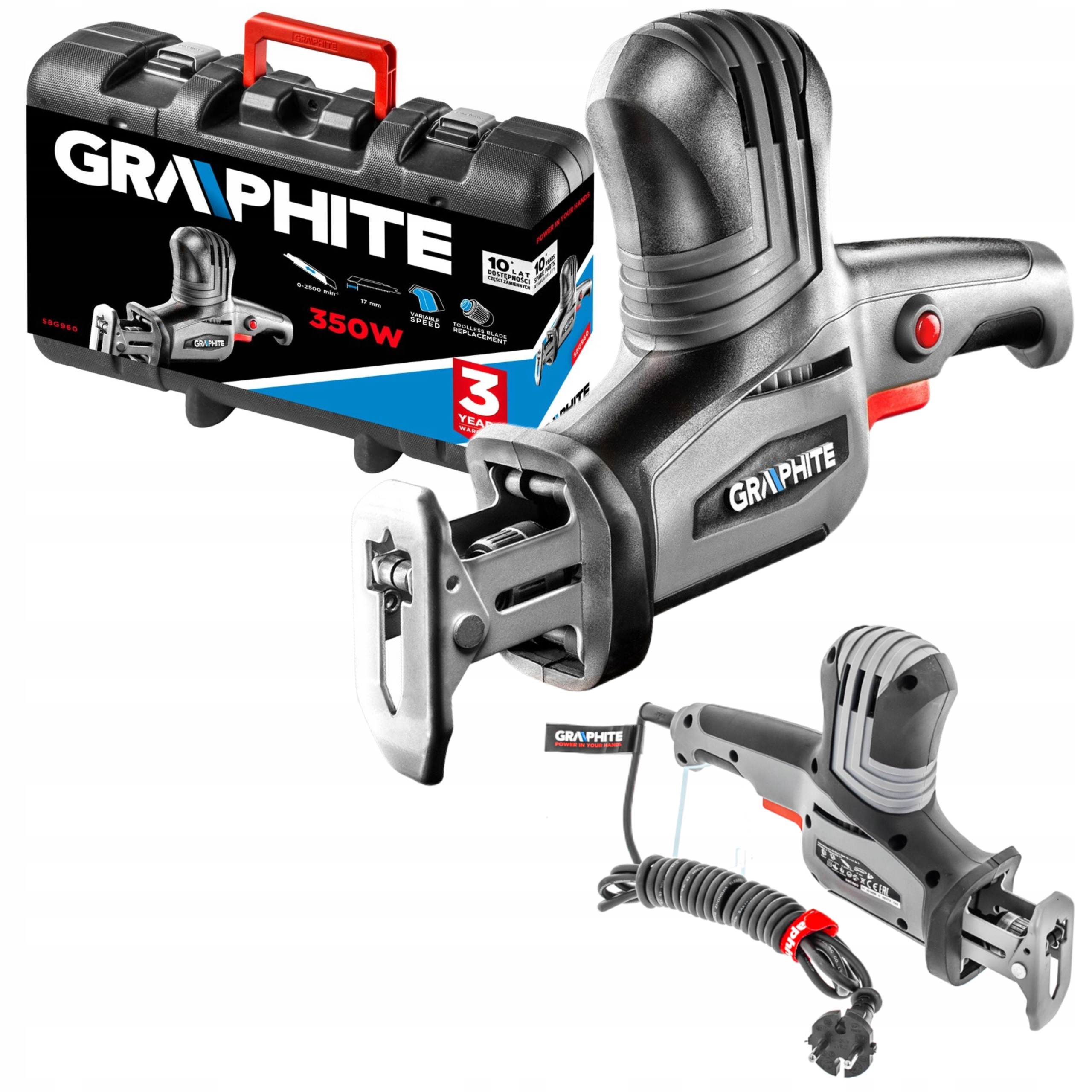GRAPHITE PIŁA SZABLASTA LISI OGON 350W 58G960