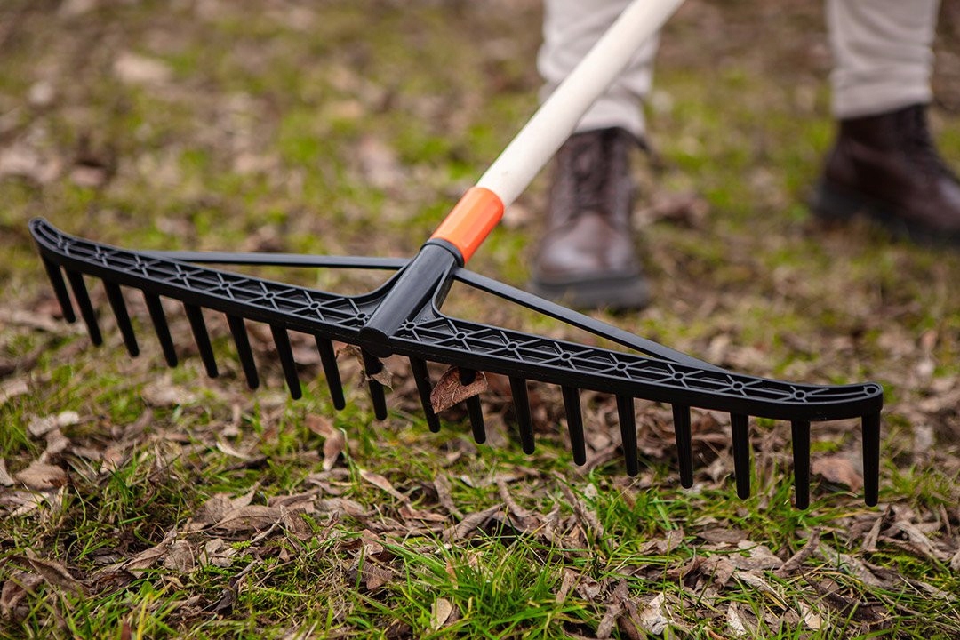 VERTO GRABIE OGRODOWE DO LIŚCI SIANA WZMOCNIONE 640MM BEZ TRZONKA 15G087