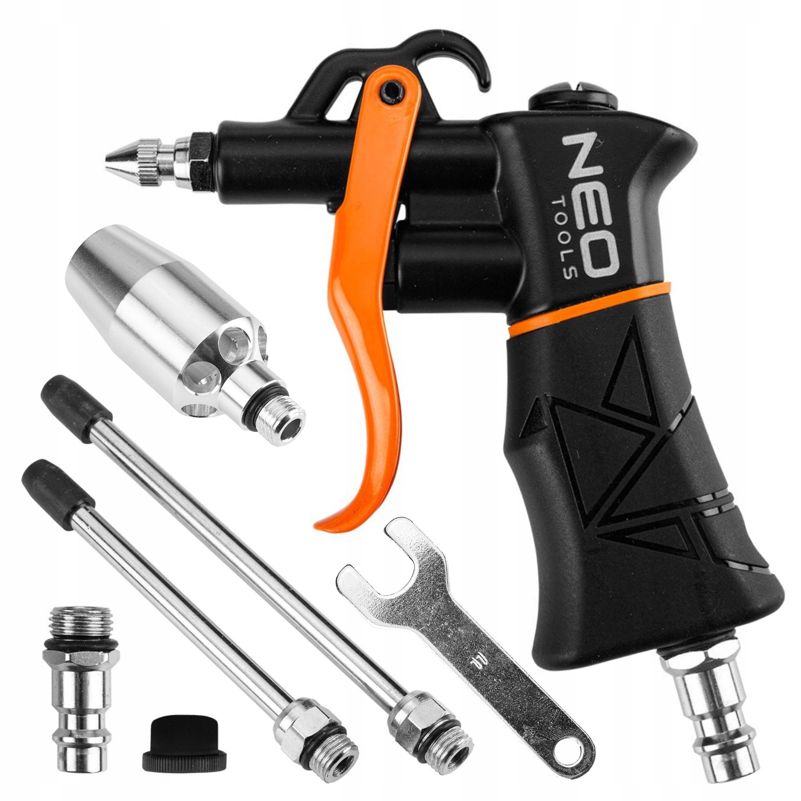 NEO PISTOLET PNEUMATYCZNY PRZEDMUCHOWY VENTURI O WYSOKIM PRZEPŁYWIE 14-725