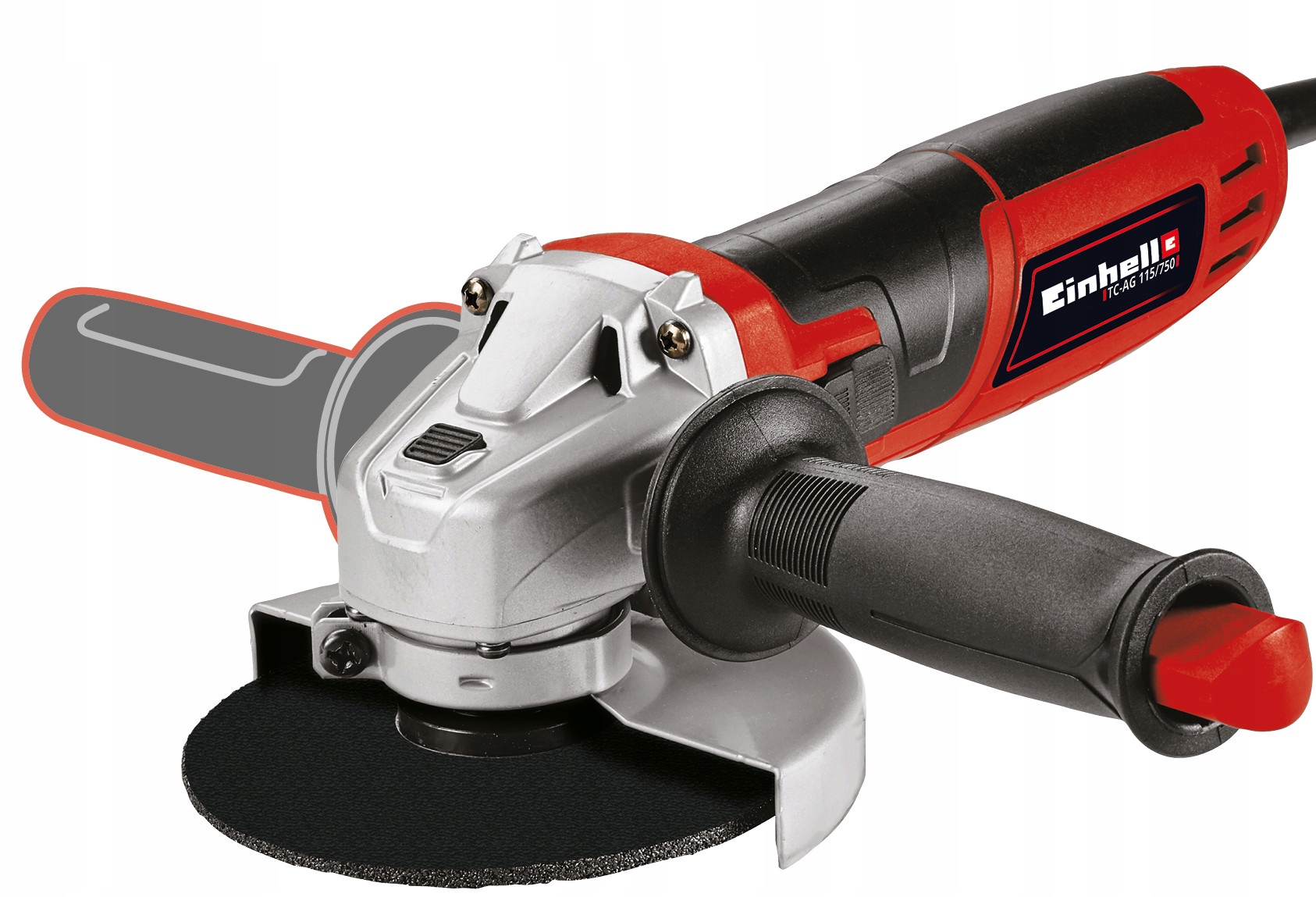 EINHELL SZLIFIERKA KĄTOWA TC-AG 115/750 4430960 115MM 750W ELEKTRYCZNA DIAX