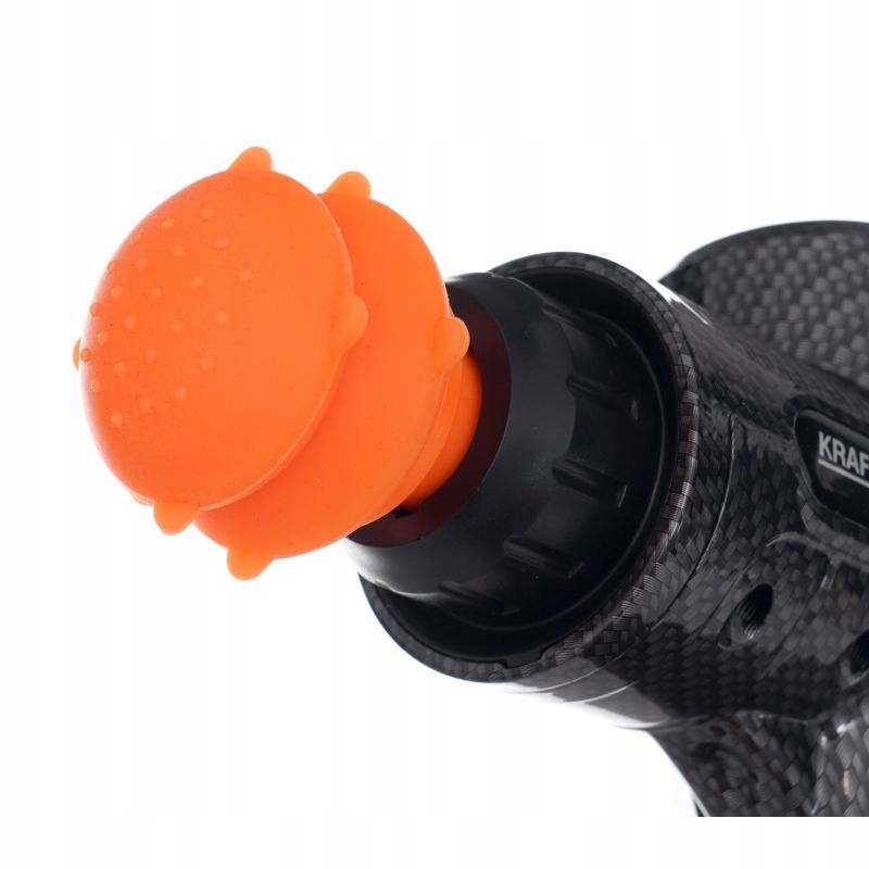 PISTOLET DO MASAŻU KRAFT&DELE MOCNY MASAŻER MASSAGE GUN PRO 9 GŁOWIC