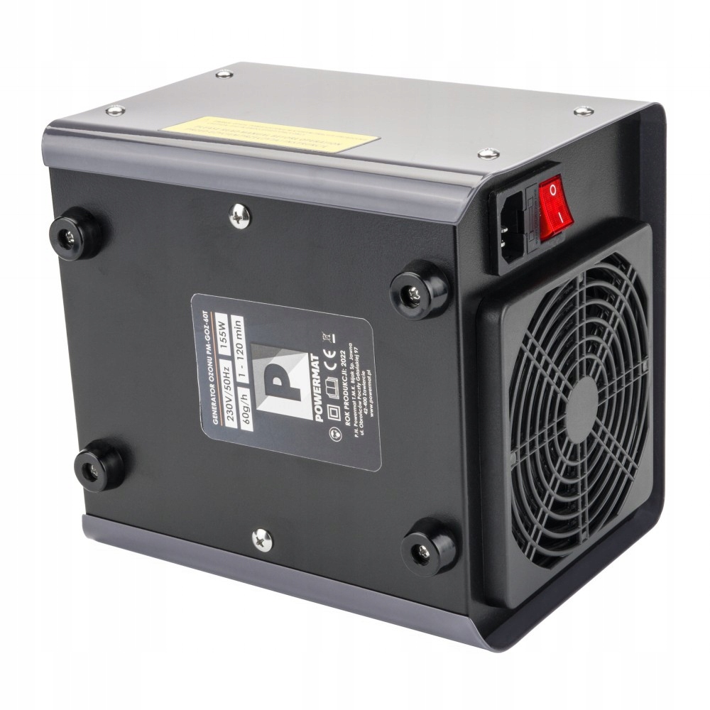 POWERMAT GENERATOR OZONU MOCNY 60 000 MG/H OZONATOR + TIMER PM-GOZ-60T