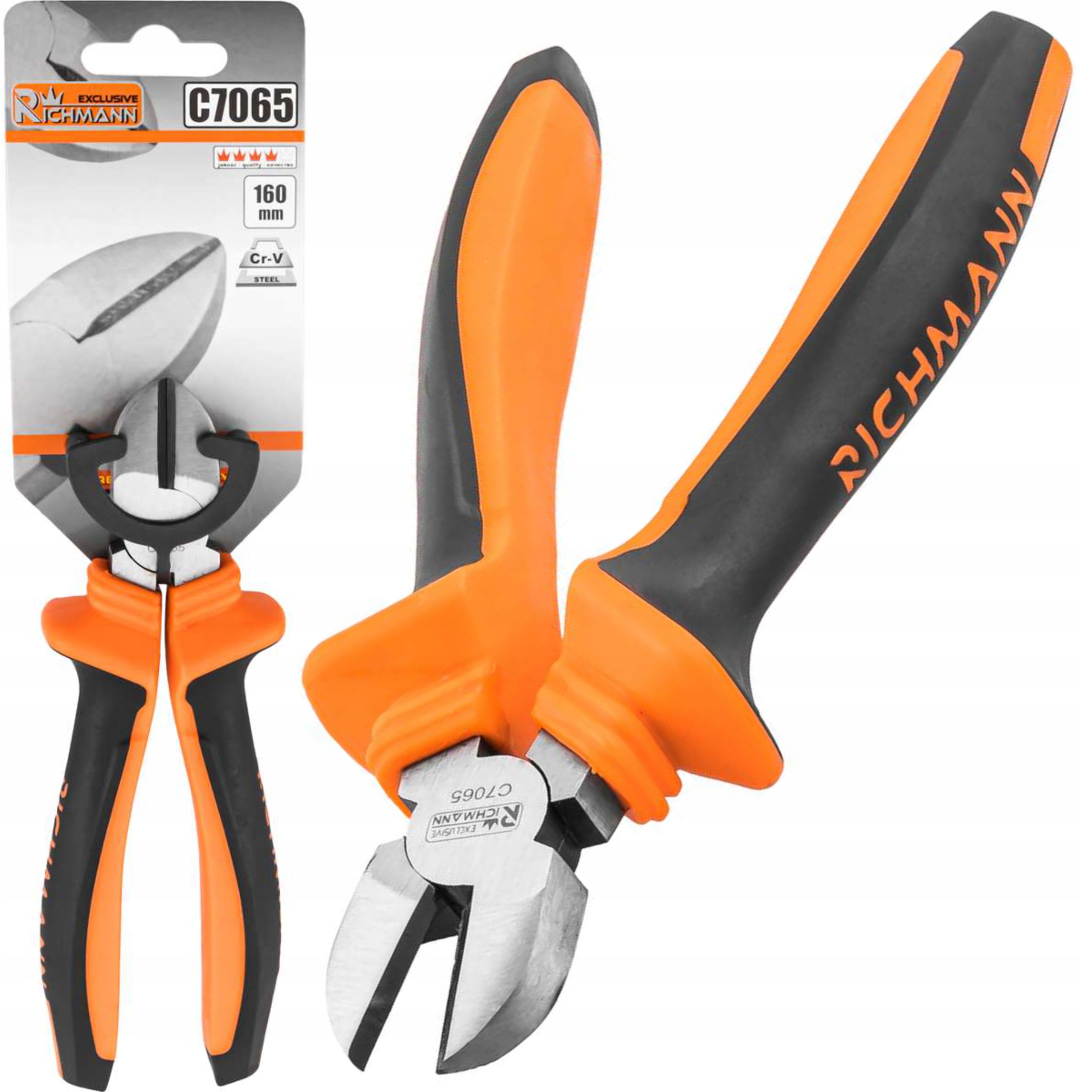 RICHMANN OBCINACZKI BOCZNE 160MM HARTOWANE SZCZĘKI STAL CHROM-WANAD C7065