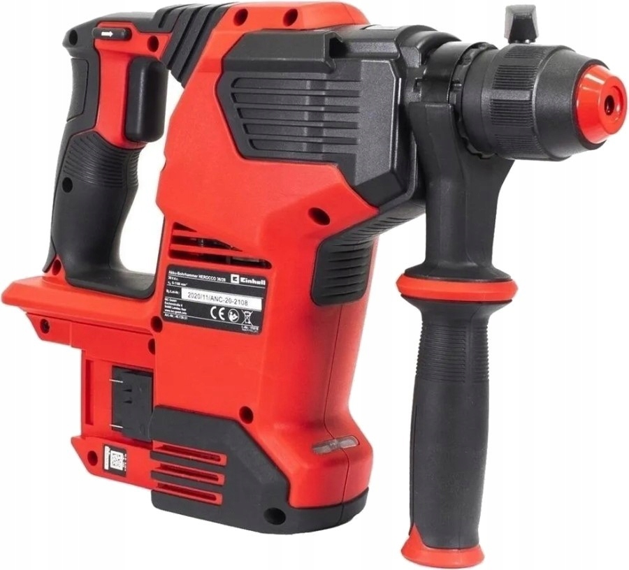 EINHELL AKUMULATOROWY MŁOT UDAROWY HEROCCO 36/28 TWIN PACK BEZSZCZOTKOWY