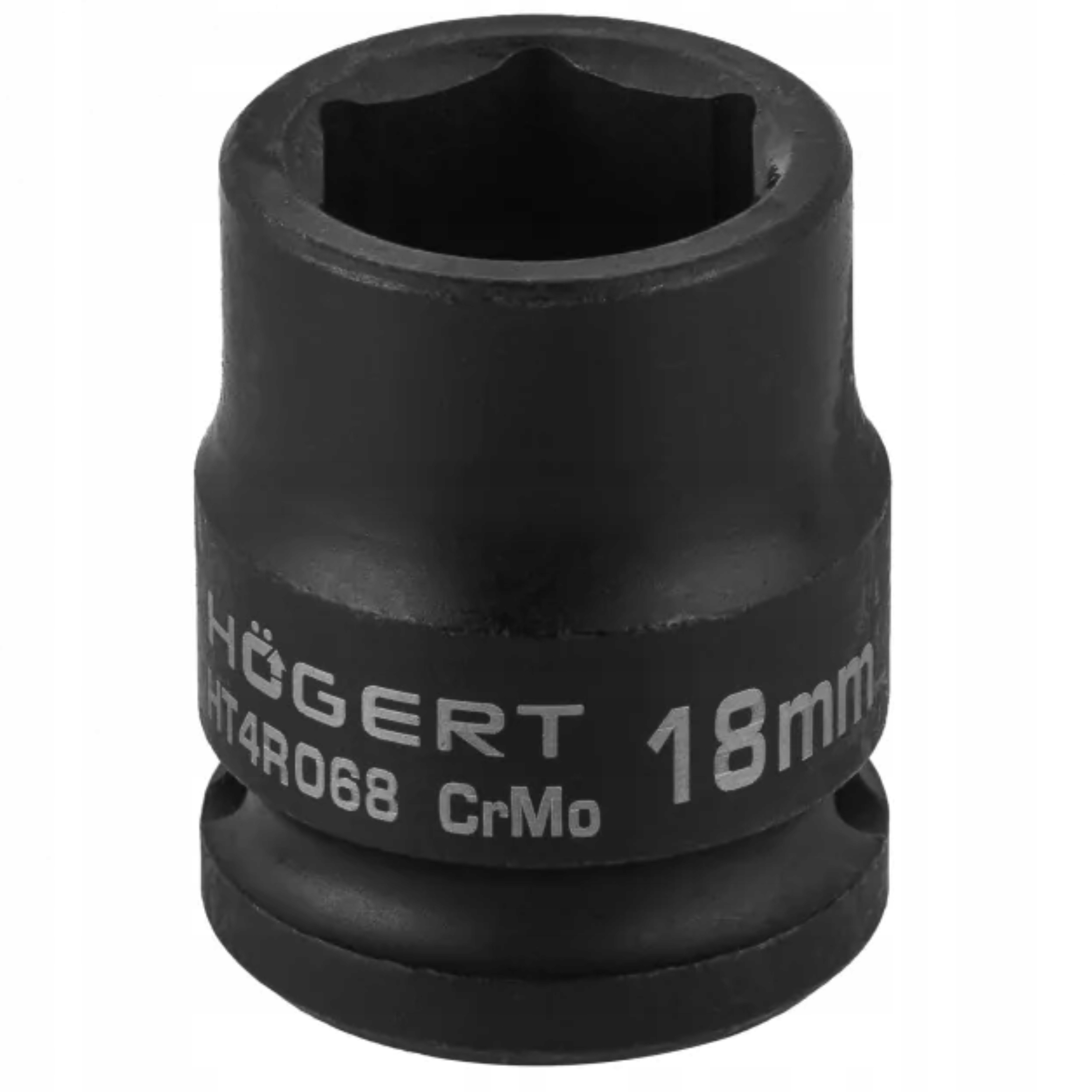 HOGERT NASADKA UDAROWA 1/2" 18MM KRÓTKA GŁOWICA SZEŚCIOKĄTNA HT4R068