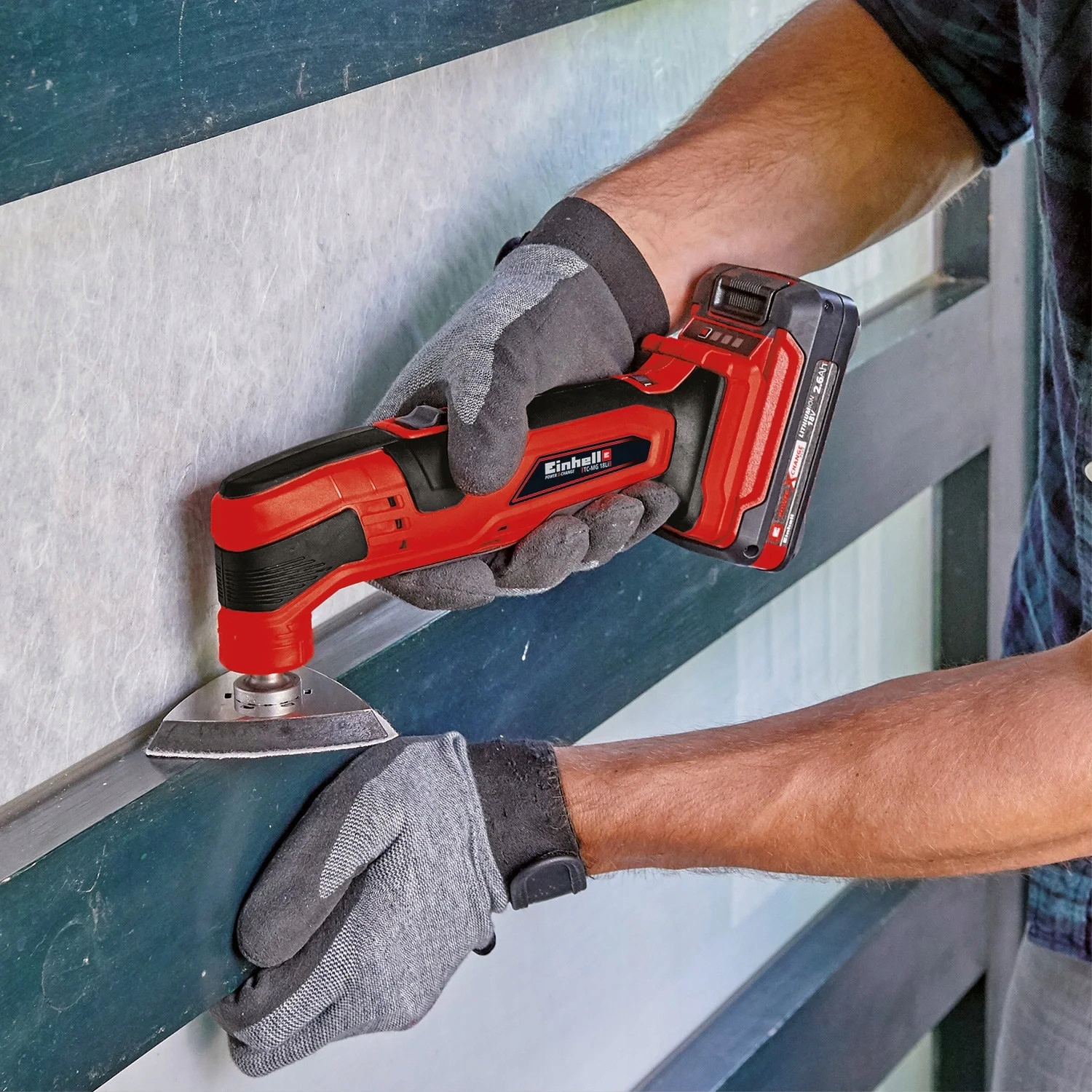 EINHELL AKUMULATOROWE NARZĘDZIE WIELOFUNKCYJNE TC-MG 18 Li Solo 18V +AKC