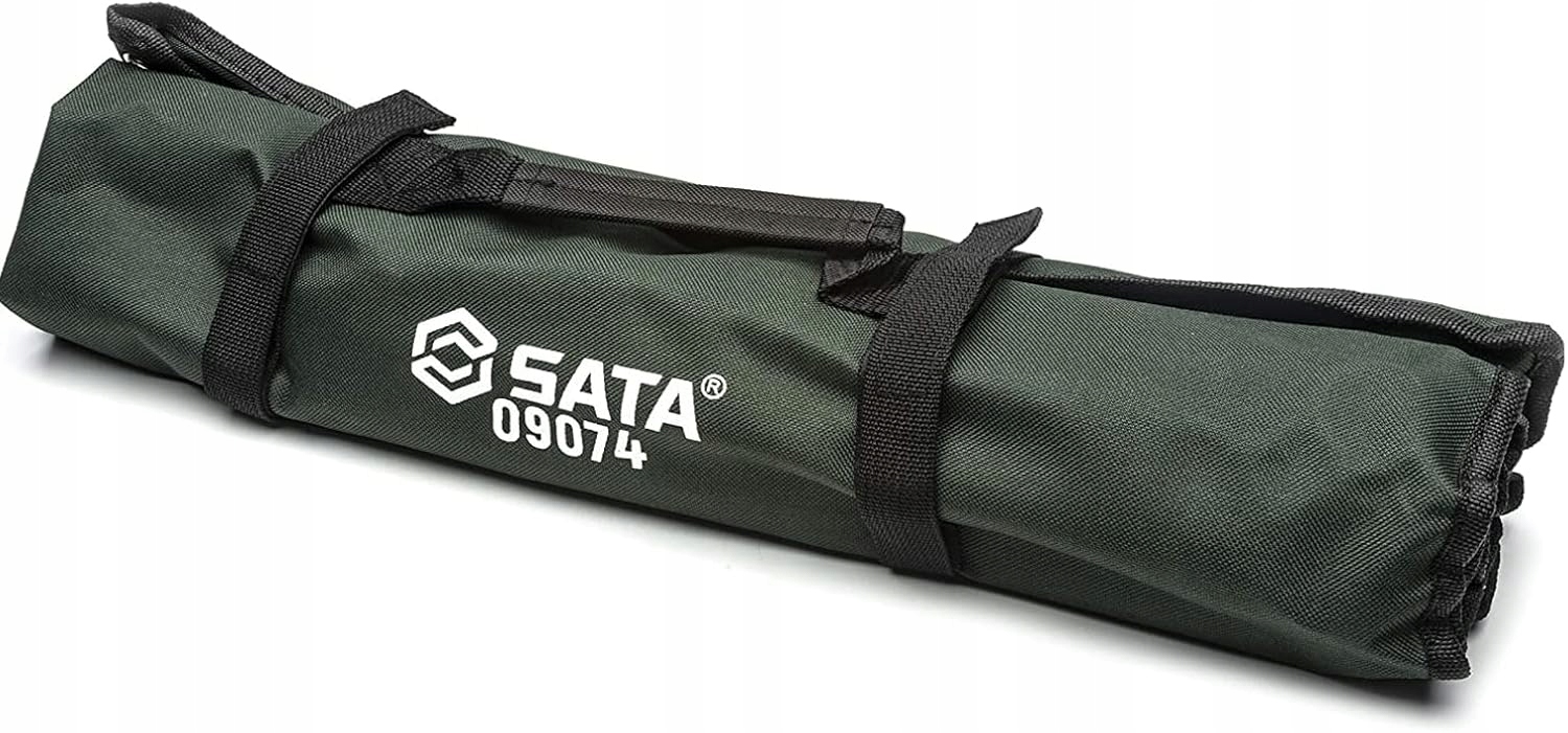 SATA ZESTAW 16 KLUCZY PŁASKO-OCZKOWYCH CAL. W SASZETCE PŁACHTA ST09074SJ