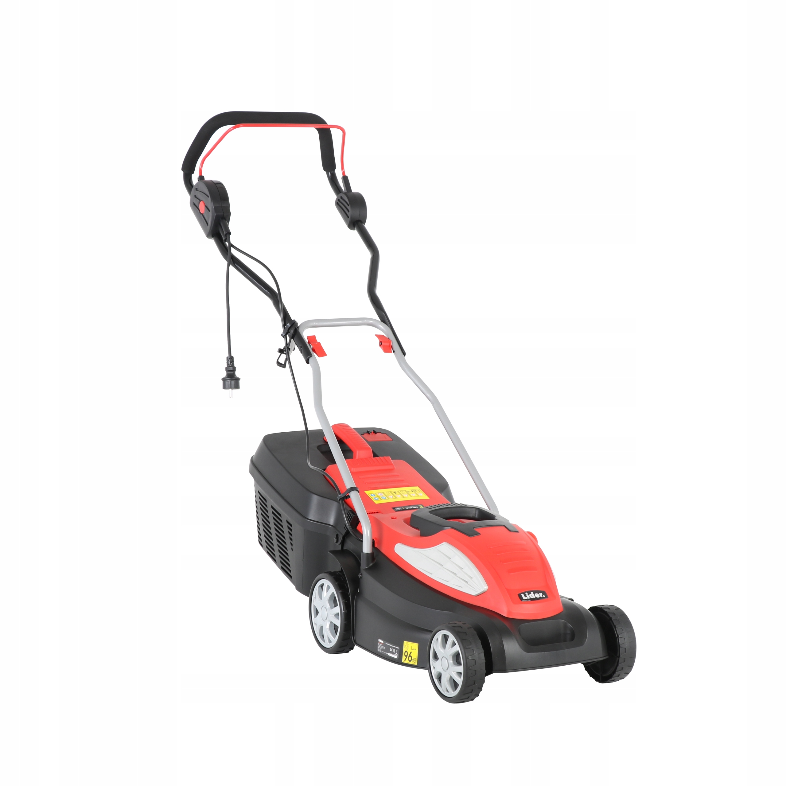 KOSIARKA ELEKTRYCZNA 1400W 34CM 2W1 MOCNA KOSZ 35L