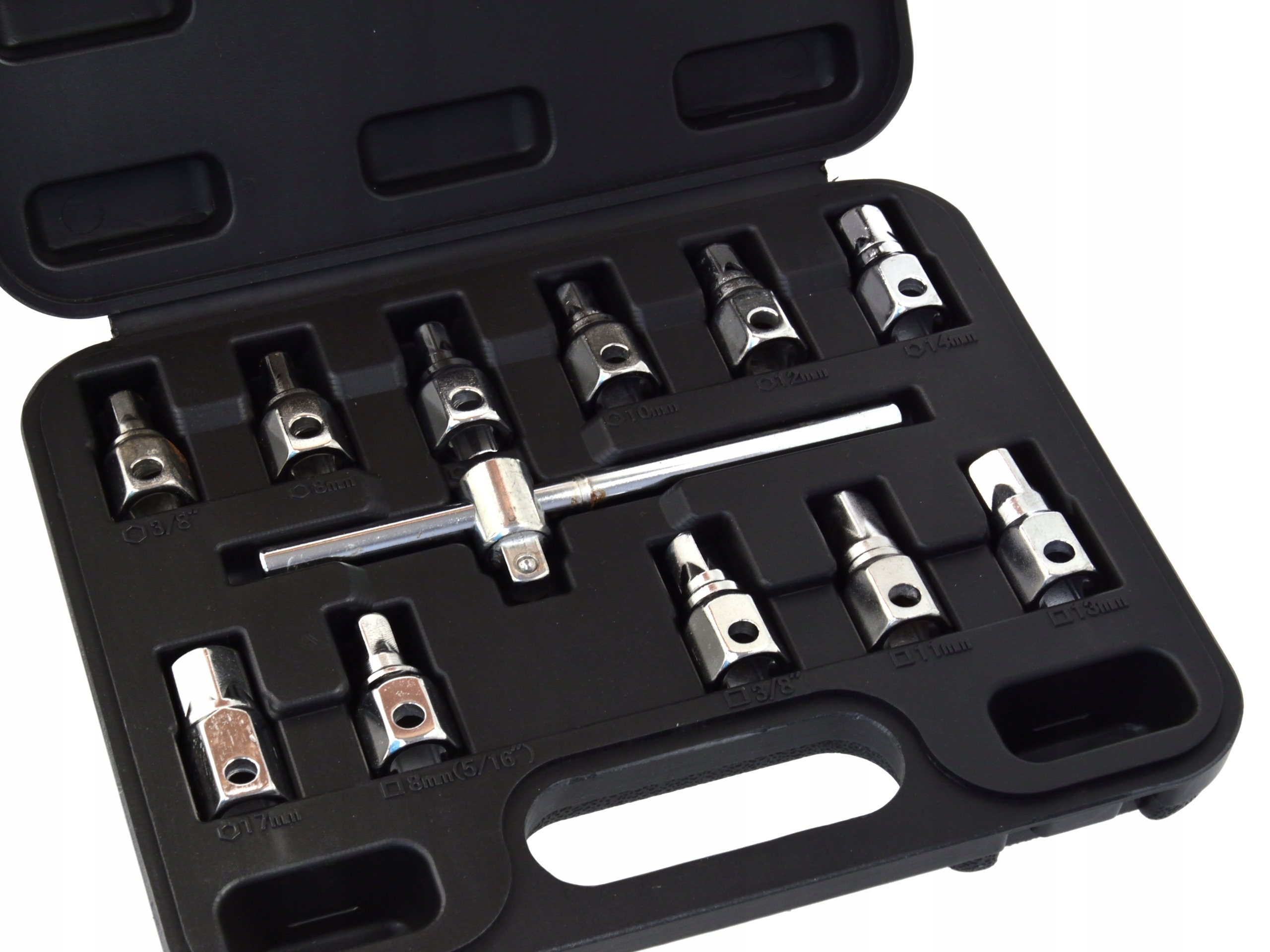 ZESTAW KLUCZY DO KORKÓW OLEJOWYCH 12SZT NASADKI