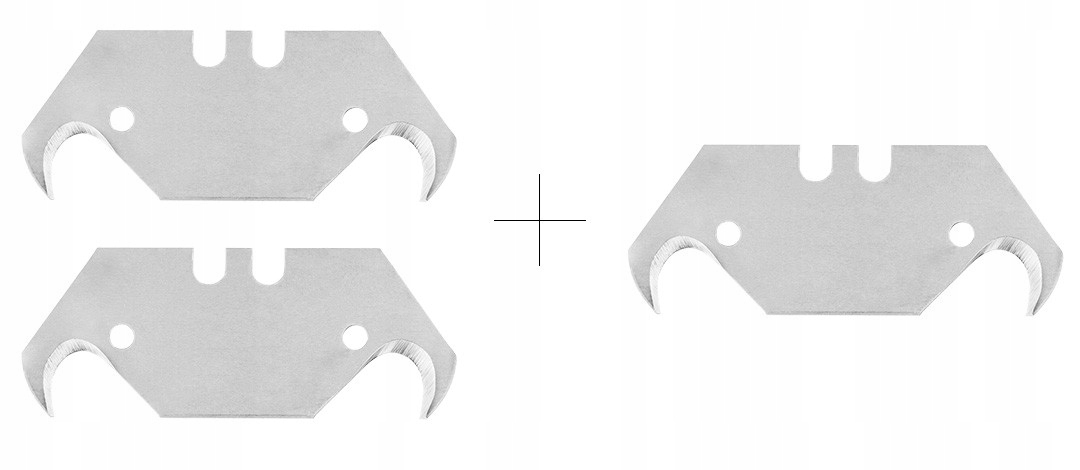 NEO NÓŻ Z OSTRZEM TRAPEZOWYM I HAKOWYM, METALOWY