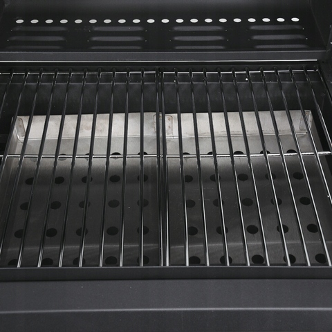 LUND GRILL OGRODOWY WĘGLOWO-GAZOWY 2+1 PODWÓJNY RUSZT STALOWY 8,4KW 99649
