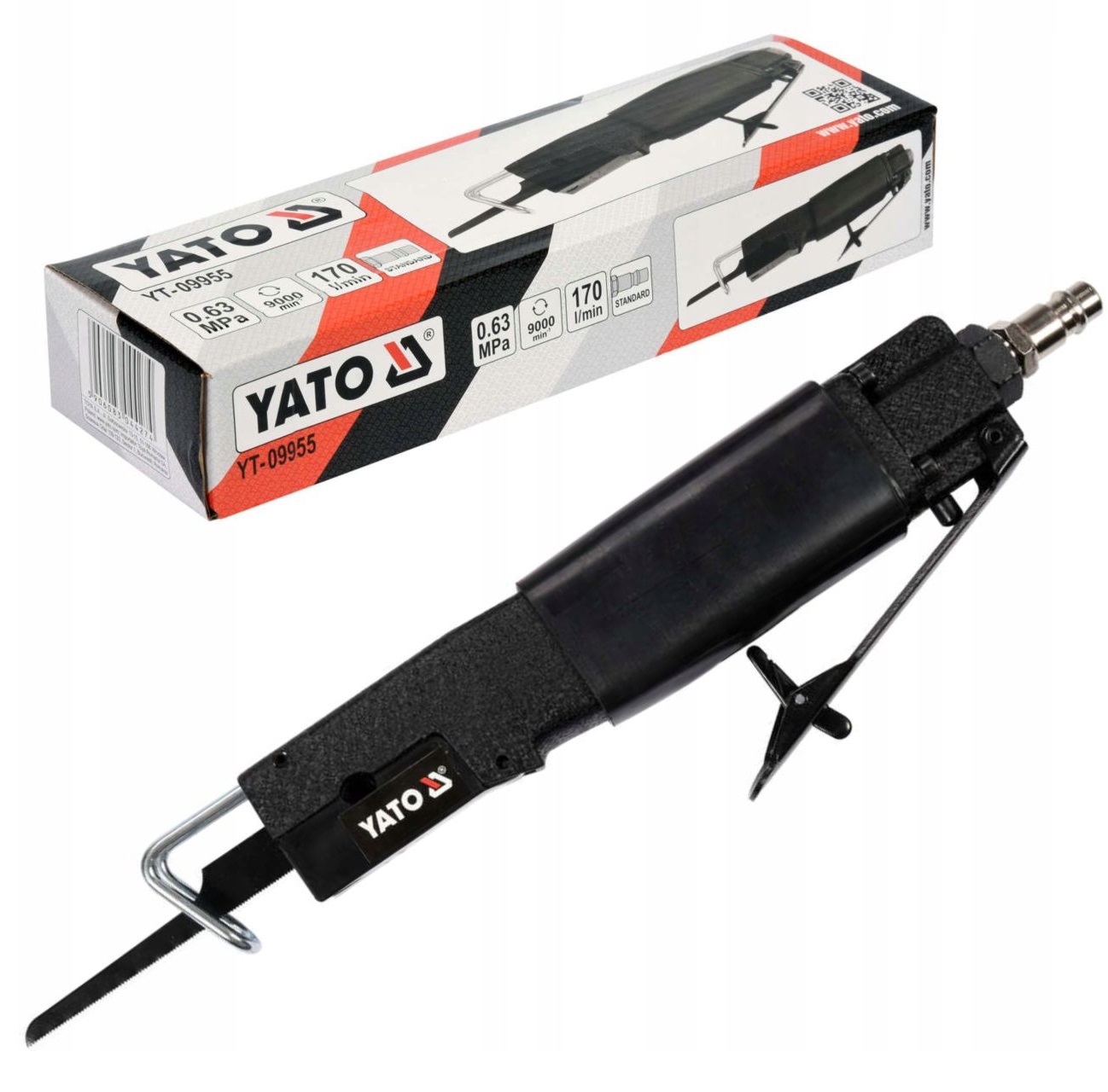 YATO UNIWERSALNA WYRZYNARKA PNEUMATYCZNA PROSTA YT-09955