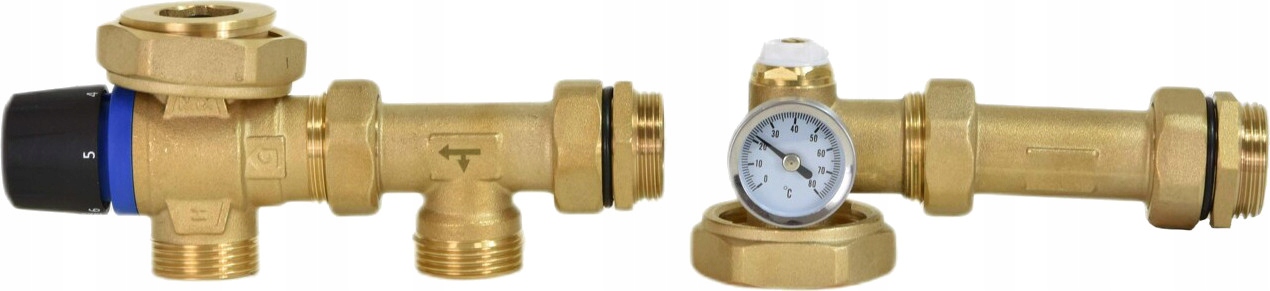 IBO GRUPA MIESZAJĄCA DO ROZDZIELACZA PODŁOGÓWKI BEZ POMPY MOSIĘŻNA GP MIX T