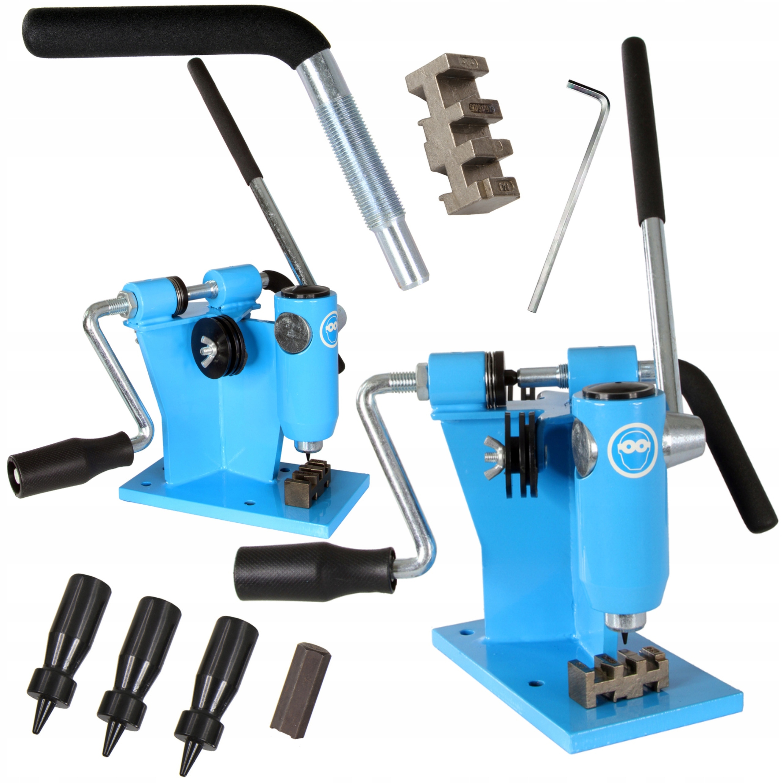 ZESTAW PRASKA NICIARKA DO NITOWANIA ROZNITOWYWANIA ZAKUWANIA ŁAŃCUCHÓW PIŁ