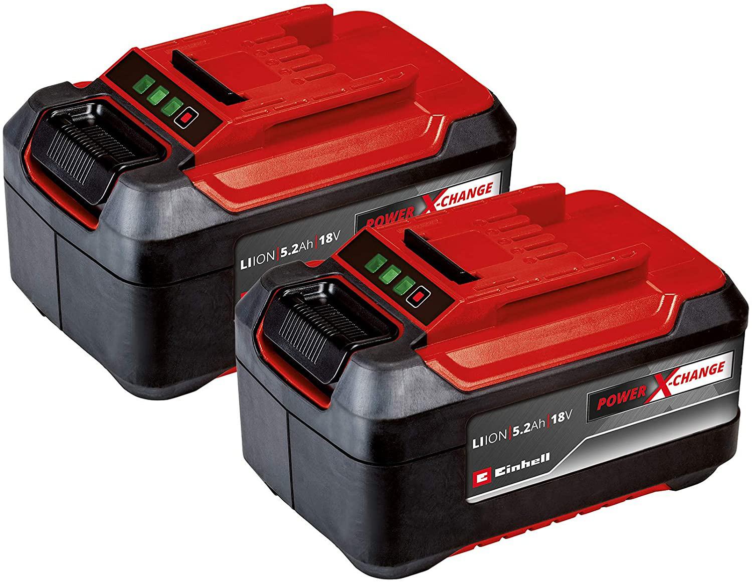 EINHELL AKUMULATOR 2x5,2Ah POWER X-CHANGE ZESTAW BATERIA TWIN-PACK 4511526