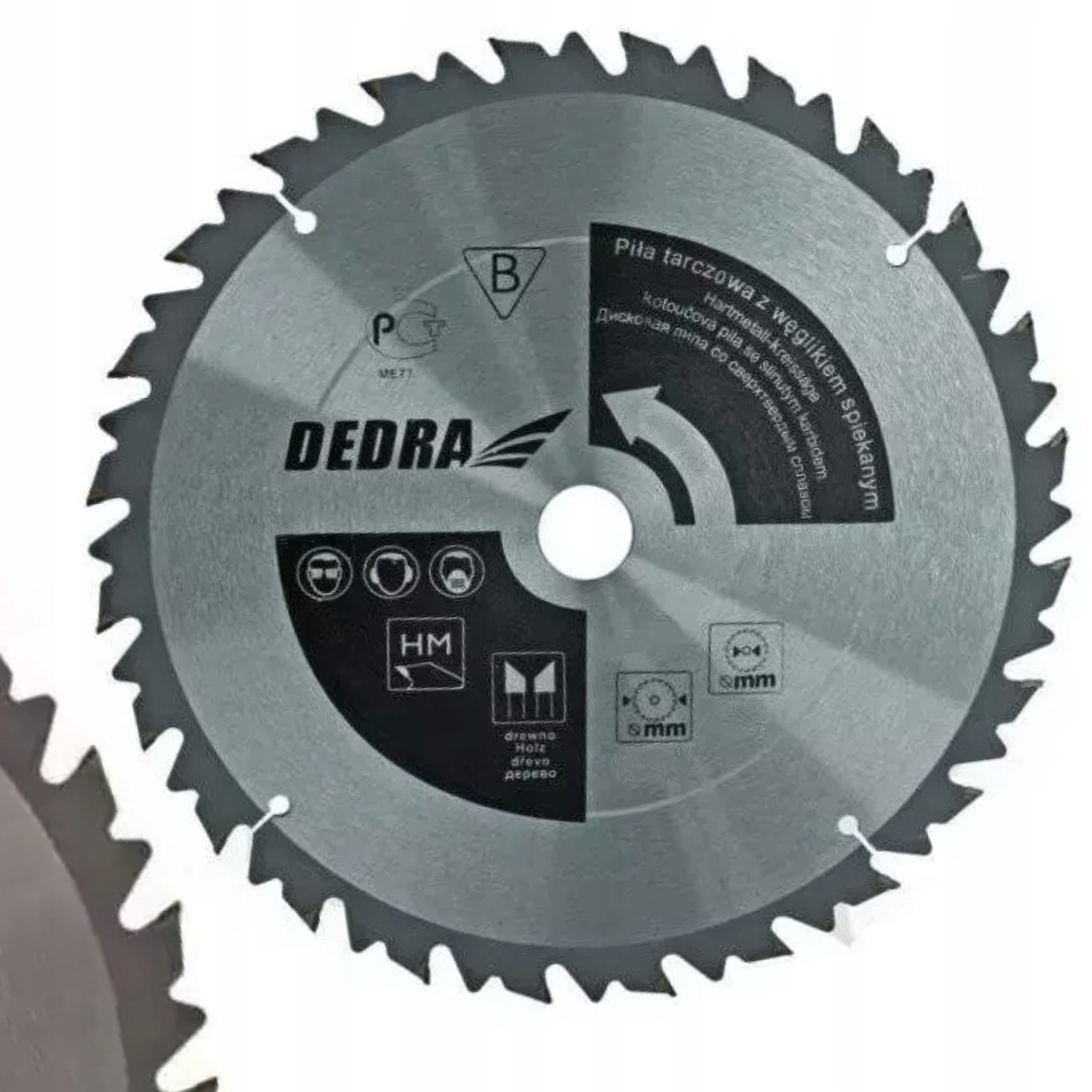DEDRA TARCZA PIŁA TARCZOWA DO DREWNA CIĘCIE WZDŁUŻNE 500X30 36Z HL50036