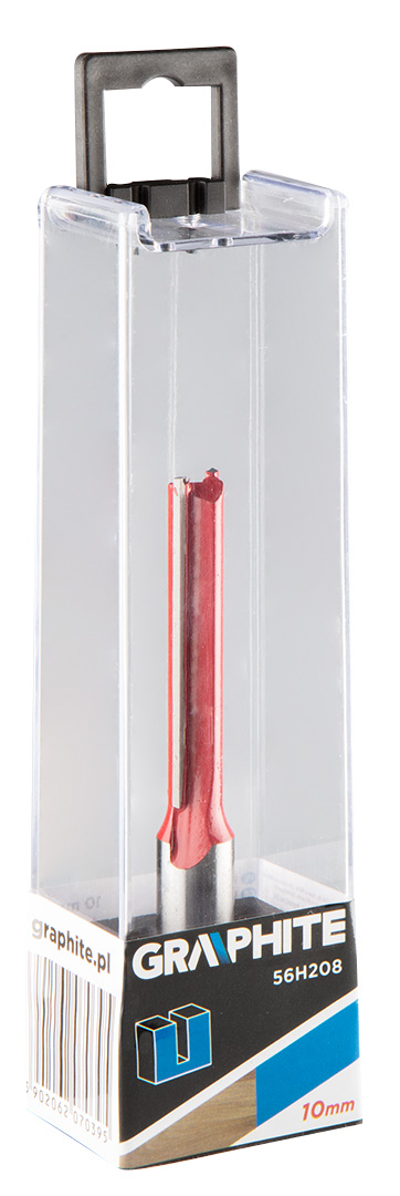 FREZ PALCOWY DWUOSTRZOWY długi 10x50mm trzpień 12m